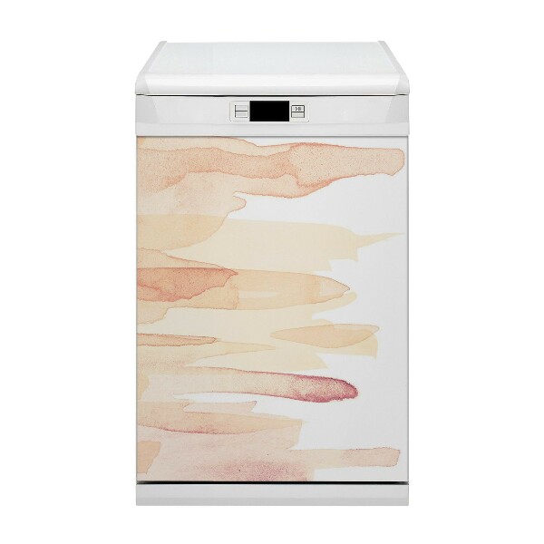 Painel magnético para máquina de lavar louça Linhas amarelas