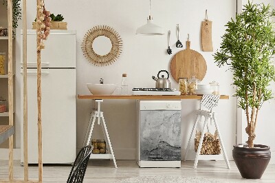 Painel magnético para máquina de lavar louça Muro velho