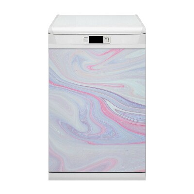 Painel magnético para máquina de lavar louça Abstração de rosas