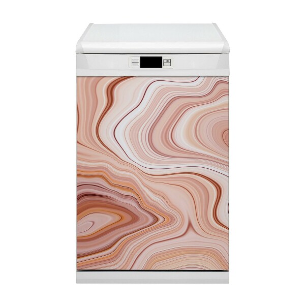 Capa magnética para máquina de lavar louça Abstração crua