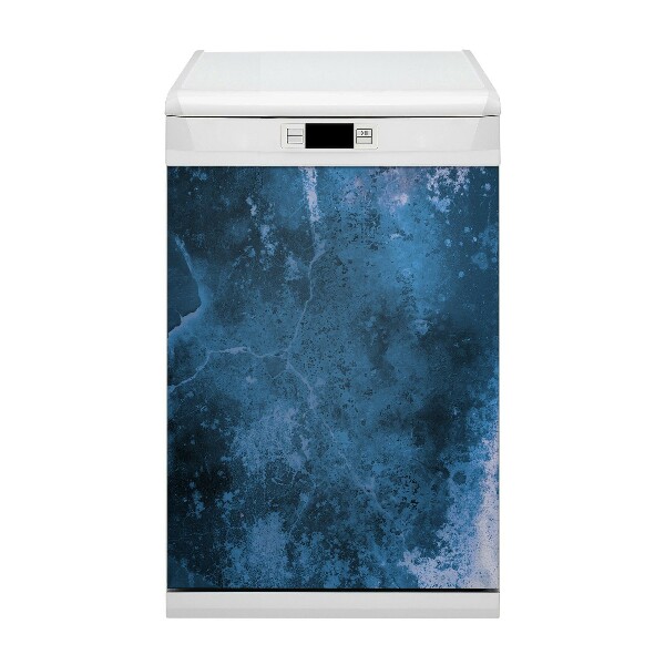 Capa magnética para máquina de lavar louça Ondas de abstração