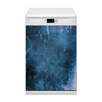 Capa magnética para máquina de lavar louça Ondas de abstração