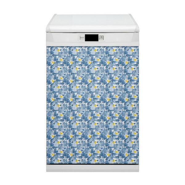 Painel magnético para máquina de lavar louça Borboletas nos trópicos