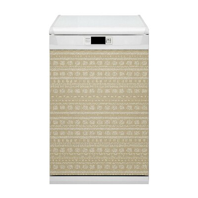 Painel magnético para máquina de lavar louça Forma amarela