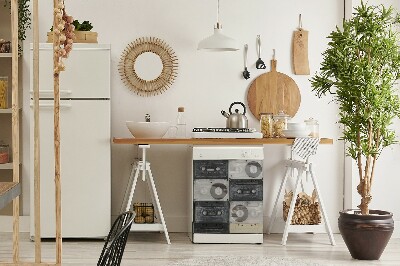 Capa magnética para máquina de lavar louça Cassetes antigas