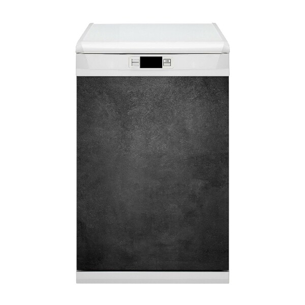 Capa magnética para máquina de lavar louça Fundo preto