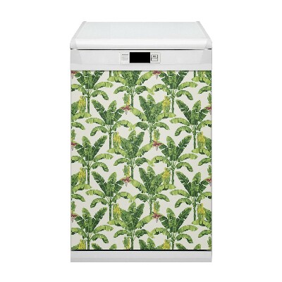 Painel magnético para máquina de lavar louça Manchas de banana