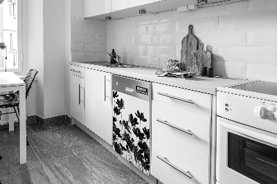 Capa magnética para máquina de lavar louça Prado preto