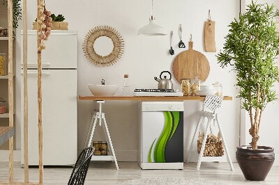 Capa magnética para máquina de lavar louça Abstração