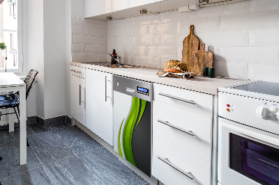 Capa magnética para máquina de lavar louça Abstração