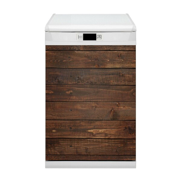 Capa magnética para máquina de lavar louça Tábuas de madeira