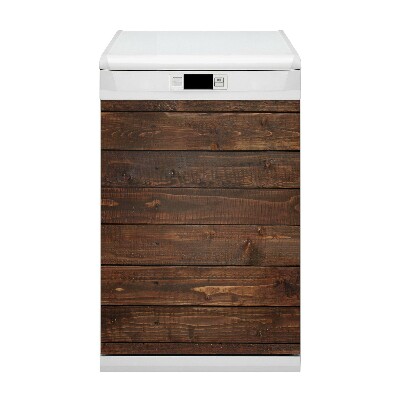 Capa magnética para máquina de lavar louça Tábuas de madeira