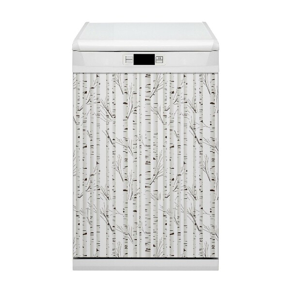 Painel magnético para máquina de lavar louça Bétulas