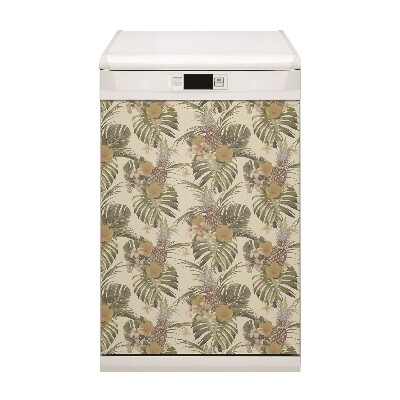 Painel magnético para máquina de lavar louça Abacaxis