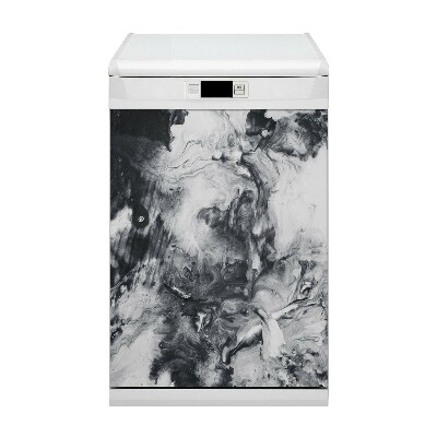 Painel magnético para máquina de lavar louça Manchas de tinta