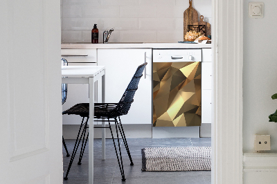 Painel magnético para máquina de lavar louça Folha de ouro