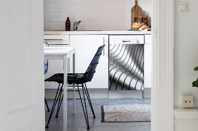 Capa magnética para máquina de lavar louça Metálico