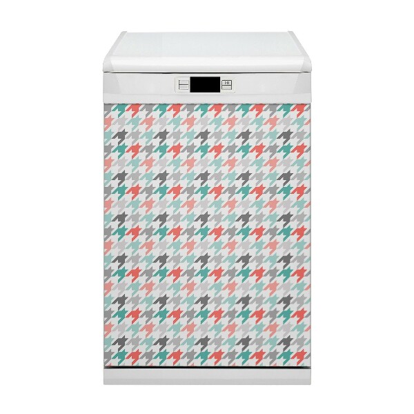 Painel magnético para máquina de lavar louça Pipeta colorida