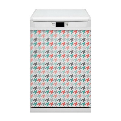 Painel magnético para máquina de lavar louça Pipeta colorida