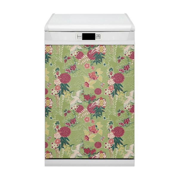 Painel magnético para máquina de lavar louça Fauna e flora