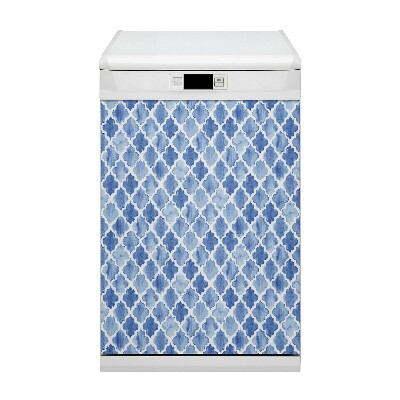 Capa magnética para máquina de lavar louça Padrão marroquino