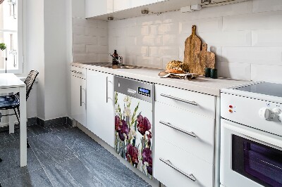 Capa magnética para máquina de lavar louça Prado estilo vintage