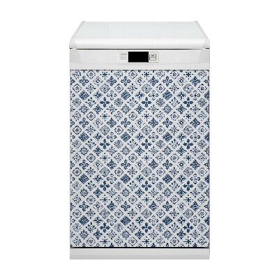 Capa magnética para máquina de lavar louça Padrão marroquino