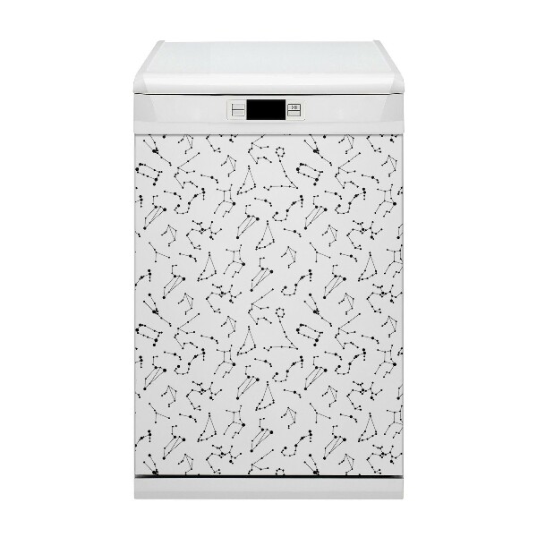 Painel magnético para máquina de lavar louça Constelação