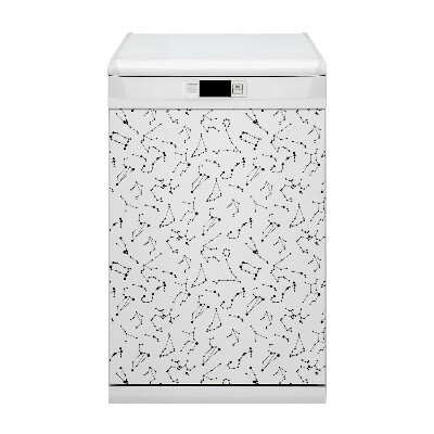 Painel magnético para máquina de lavar louça Constelação