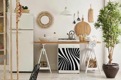 Painel magnético para máquina de lavar louça Abstração