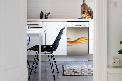 Painel magnético para máquina de lavar louça Chama