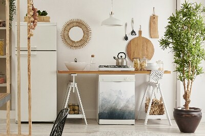 Painel magnético para máquina de lavar louça Paisagem de Fuji