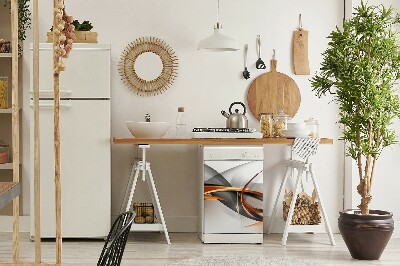 Capa magnética para máquina de lavar louça Abstração de fita