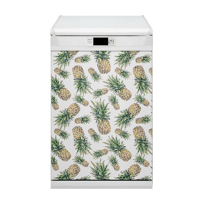 Capa magnética para máquina de lavar louça Abacaxis