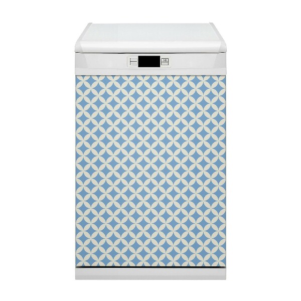 Painel magnético para máquina de lavar louça Azulejo marroquino