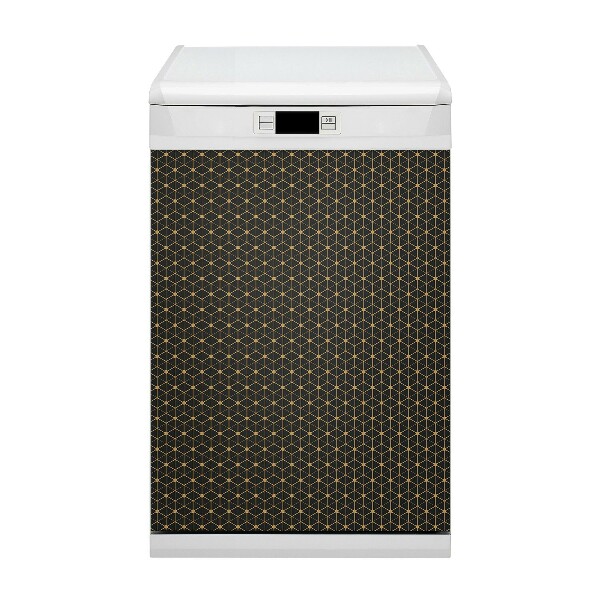 Painel magnético para máquina de lavar louça Hexágonos