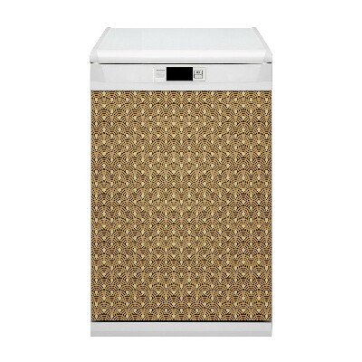 Capa magnética para máquina de lavar louça Arte vintage