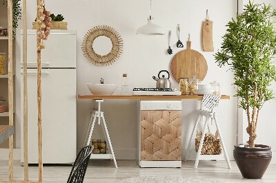 Capa magnética para máquina de lavar louça Cesta de vime