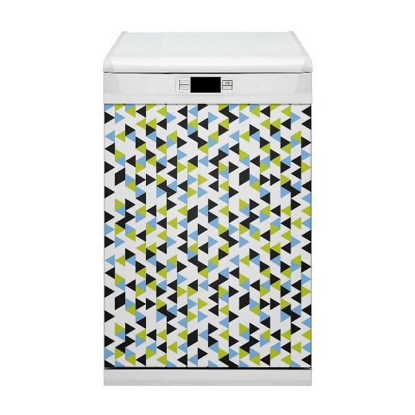 Painel magnético para máquina de lavar louça Triângulos Voadores