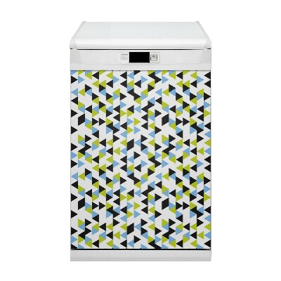 Painel magnético para máquina de lavar louça Triângulos Voadores