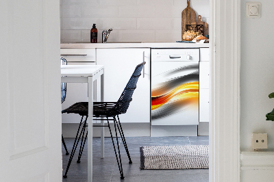 Capa magnética para máquina de lavar louça Abstração