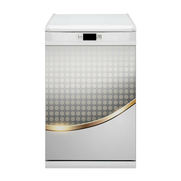 Painel magnético para máquina de lavar louça Abstração