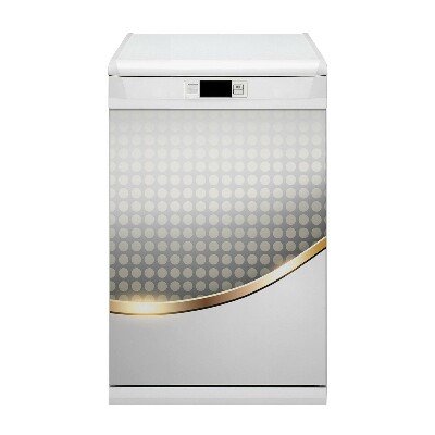 Painel magnético para máquina de lavar louça Abstração