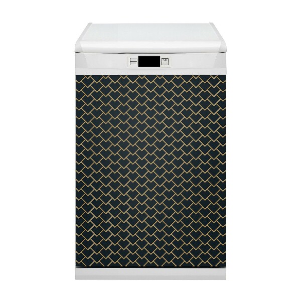 Painel magnético para máquina de lavar louça Padrão escandinavo