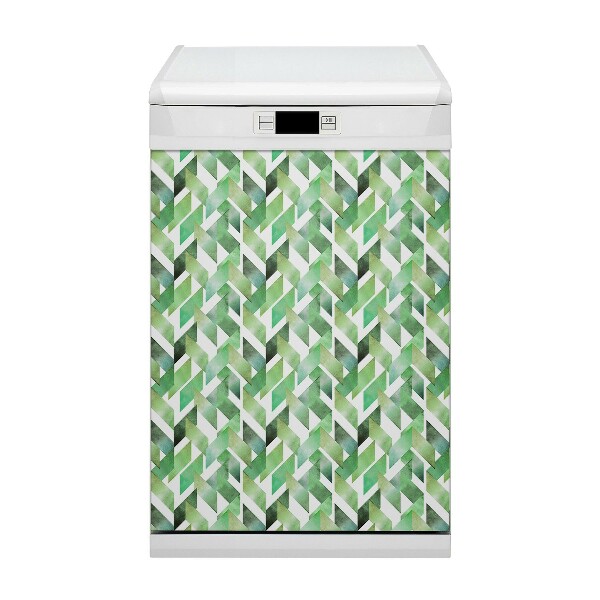 Painel magnético para máquina de lavar louça Espinha de peixe bagunçada