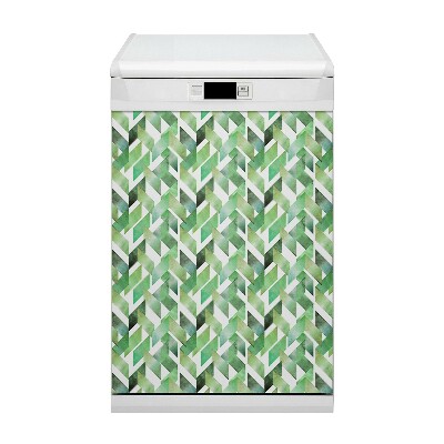 Painel magnético para máquina de lavar louça Espinha de peixe bagunçada