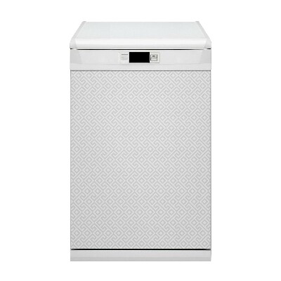 Capa magnética para máquina de lavar louça ornamento grego