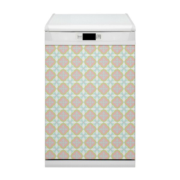 Painel magnético para máquina de lavar louça Azulejo espanhol