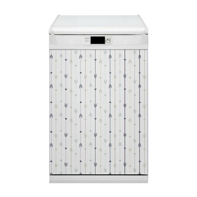 Capa magnética para máquina de lavar louça Geometria das setas