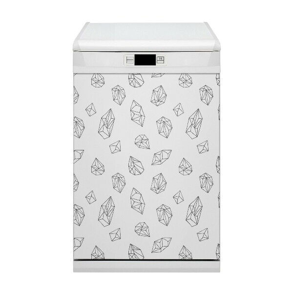 Capa magnética para máquina de lavar louça Sólidos espaciais